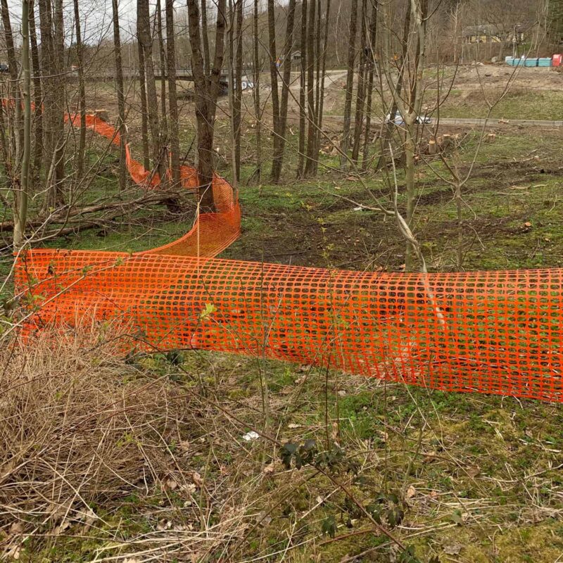 Snönät avspärrningsnät 5st (250m), 200g/m2 - Image 3
