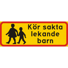 Informera om att sänka hastigheten i ditt område.