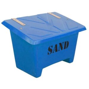 sandbehållare blå 250 liter