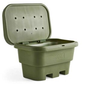 gatusandlåda 500 liter grön