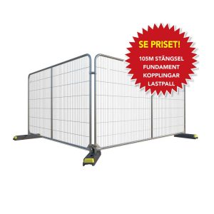 Robust byggstaket för extrema förhållanden med kraftig ram och extra hållbar konstruktion.