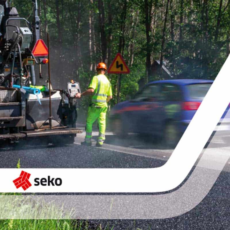 Seko, arbete på väg