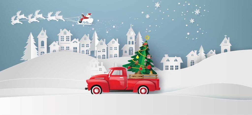 god jul önskar vi på proni