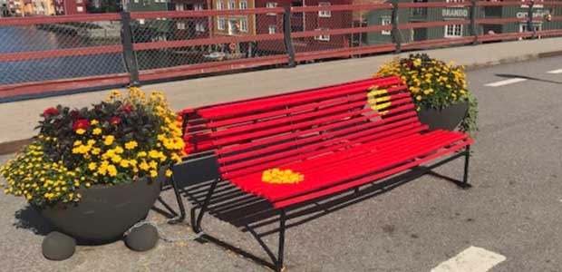 planteringskärl blomlåda för offentlig miljö