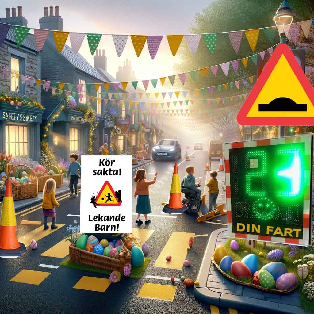 påsk i trafiken