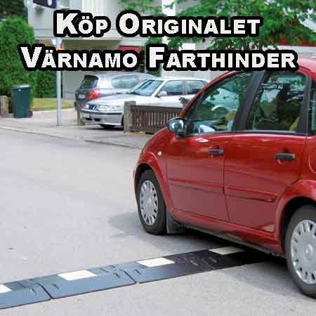 fathinder och hastighetsdisplay Värnamo väggupp originalet