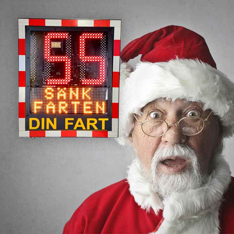 hastighetspåminnare fartskylt sänkt hastighet