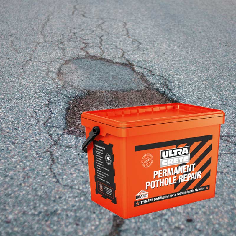 potthål lagning enkelt permanent